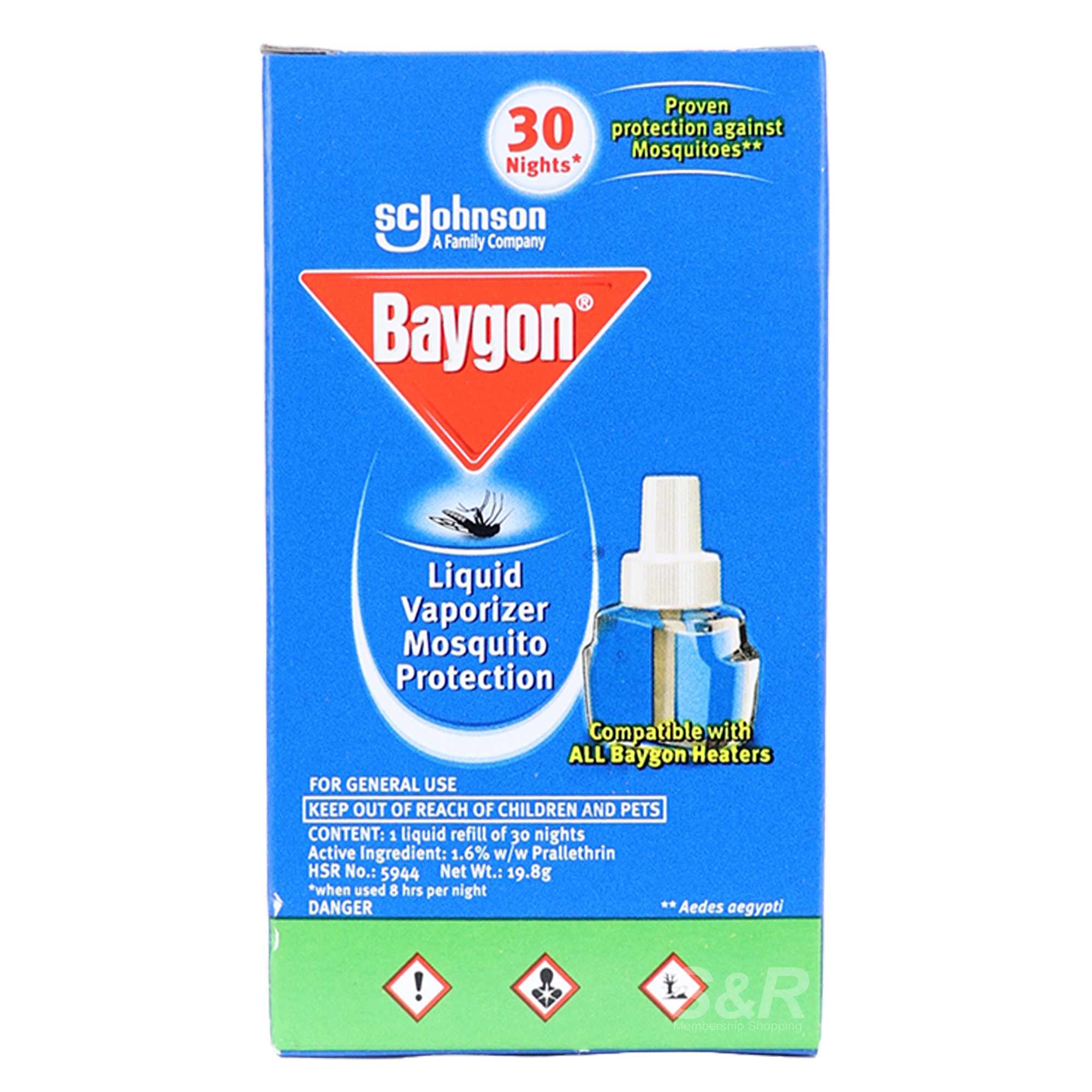 Baygon Liquid Vaporizer Refill 2pcs Baygon Liquid Vaporizer Refill 2pcs